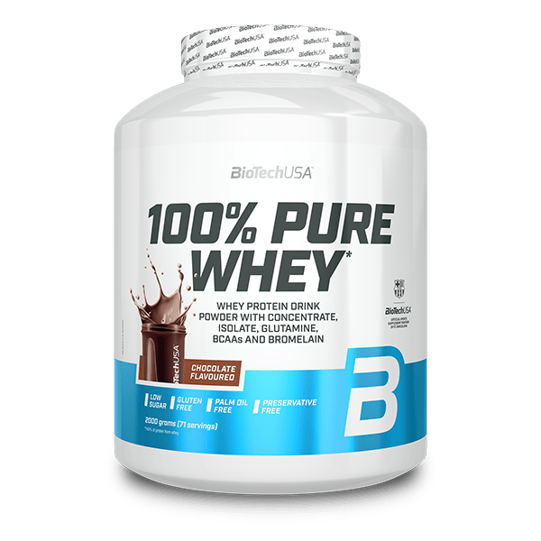 پروتئین وی ۱۰۰٪ پیور وی بایوتک ۲۲۷۰گرم | BioTechUSA 100% Pure Whey