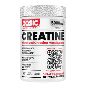 کراتین مونوهیدرات بیسیک 300 گرم (Basic Creatine Monohydrate)
